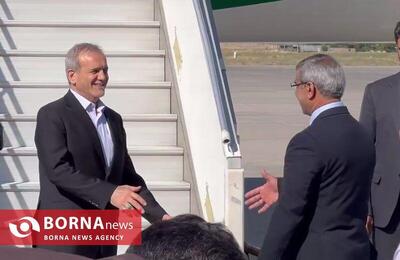 رییس‌جمهور وارد مشهد شد