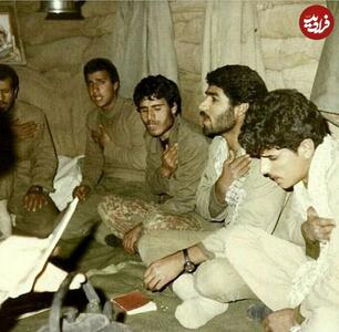 عکسی متفاوت از امید سلطانی ۴۲ سال پیش در مراسم سینه زنی در سنگر | اقتصاد24