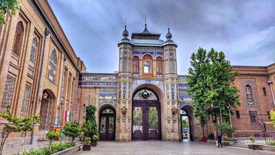 سردر باغ ملی برای تردد به موزه ملک باز شد