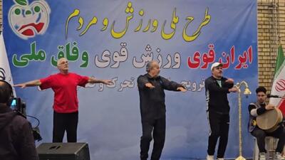 فیلم|طرح ملی ورزش و مردم در گناباد کلید خورد