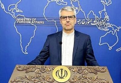 ببینید | خط و نشان قاطع سخنگوی وزارت امور خارجه برای اسرائیل