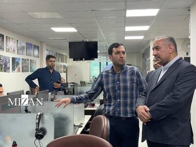 رئیس کل دادگستری استان گلستان از خبرگزاری میزان بازدید کرد