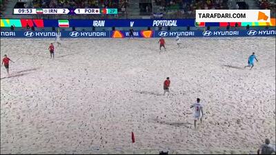 جام جهانی فوتبال ساحلی؛ گل فیلیپه به ایران (ایران 2-2 پرتغال) - پارس فوتبال