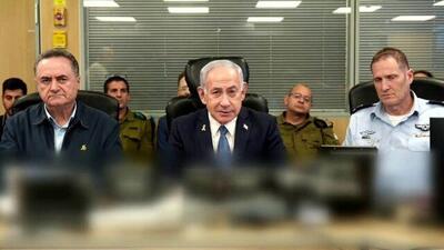 گنده‌گویی نتانیاهو و وزیر جنگ اسرائیل علیه ایران از پناهگاه/ رجزخوانی از زیر زمین!