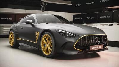 مدل ویژه مرسدس 63 AMG GT معرفی شد، حاصل پروژه سینمایی با بازی برد پیت