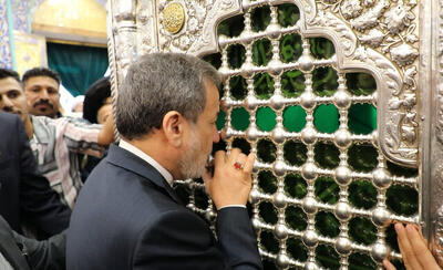 عراقچی به زیارت رفت