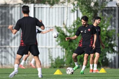 برگزاری تمرین پرسپولیس در ورزشگاه آزادی - پارس فوتبال