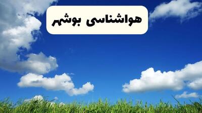 خبر فوری هواشناسی بوشهر ۱۷ اردیبهشت اعلام شد | پیش بینی وضعیت آب و هوا بوشهر فردا چهارشنبه ۱۷ اردیبهشت ماه ۱۴۰۴