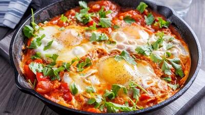روش جدید خوردن ژامبون و تخم مرغ