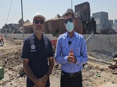 خبر شروع آتش در بندر شهید رجایی کذب است
