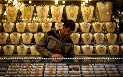 ریزش دوباره قیمت طلا در بازار تهران