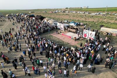 برگزاری سومین جشنواره بین‌المللی کوچ عشایر شاهسون در جعفرآباد