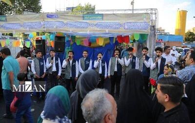 میزبانی نوجوانان در جشن بزرگ امام رضایی‌های تهران