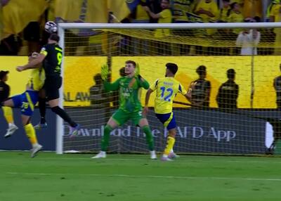 گل اول الاتحاد به النصر (کریم بنزما) - پارس فوتبال