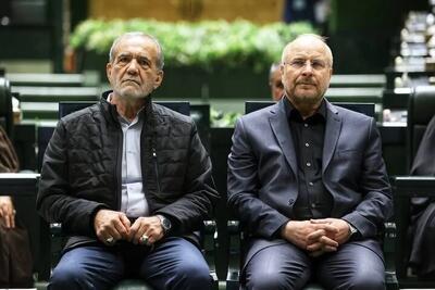 عکسی از پزشکیان و قالیباف در جلسه شورای عالی انقلاب فرهنگی سوژه شد
