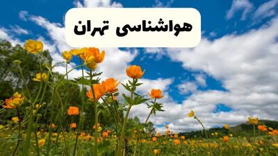  پیش بینی وضعیت آب و هوا تهران فردا پنجشنبه ۱۸ اردیبهشت ماه ۱۴۰۴ + جدول هواشناسی تهران ۲۴ ساعت آینده