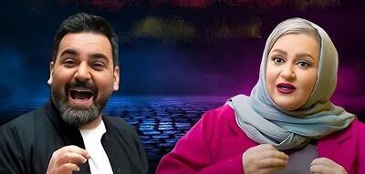 عروسی نعیمه نظام‌دوست و احسان علیخانی در قسمت آخر فینال بانوان جوکر٢ | ویدیو