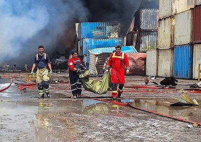 ۲ نفر از مفقودان حادثه بندر شهید رجایی شناسایی شدند (۱۷ اردیبهشت ۱۴۰۴)