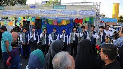 میزبانی نوجوانان در جشن بزرگ امام رضایی‌های تهران