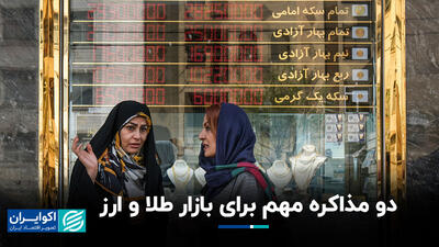 دو مذاکره مهم برای بازار طلا و ارز+ فیلم