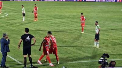 عصبانیت شدید علی علیپور بعد از تعویض جلوی خیبر