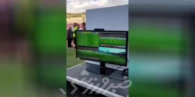 استفاده از VAR دو طرفه در دیدار تراکتور و نساجی