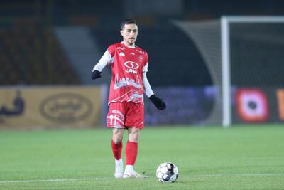 گل اول پرسپولیس به خیبر توسط فرشاد احمدزاده (خیبر ۱-۱ پرسپولیس) - پارس فوتبال