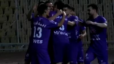 گل اول هوادار به سپاهان توسط اسلامی - پارس فوتبال