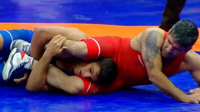 پیروزی شمس پور مقابل حریف هلندی در 79 kg - پارس فوتبال