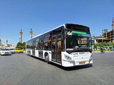 تغییر ساعت ارائه خدمات ناوگان اتوبوس‌رانی مشهد از شنبه (۲۰ اردیبهشت ۱۴۰۴)