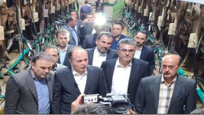 بازدید وزیر جهاد کشاورزی از مجتمع کشت و صنعت مغان