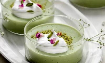 طرز تهیه دسر بیسکوییت و طالبی در 5 دقیقه!