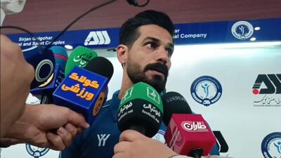 گلزاری: برای قهرمانی در جام حذفی می جنگیم
