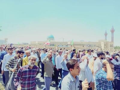 محکومیت جنایات اسرائیل در جمعه‌های خشم خراسان جنوبی 