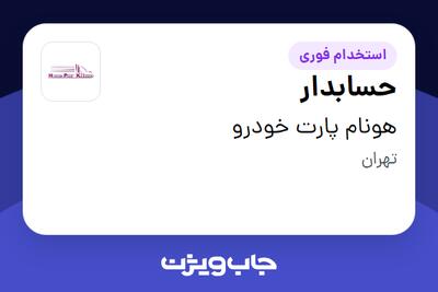 استخدام حسابدار در هونام پارت خودرو