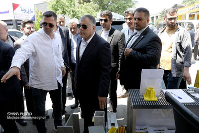 بازدید وزیر نفت از دومین روز نمایشگاه نفت/ ۱