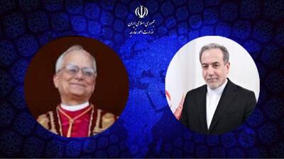 ایران آماده هر نوع همفکری، هم‌افزایی و همکاری با واتیکان است
