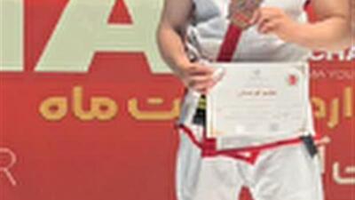 درخشش ورزشکار استان در مسابقات انتخابی تیم ملی MMA