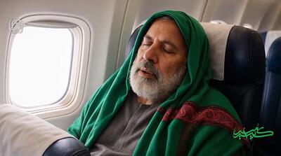 ماجرای خواب شهید رئیسی با شال سبز در هواپیما