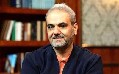 تصویر جواد خیابانی حین کلاس درس دانشگاه