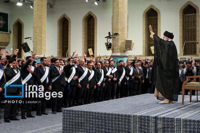 تصاویر: دیدار کارگران سراسر کشور با رهبر انقلاب