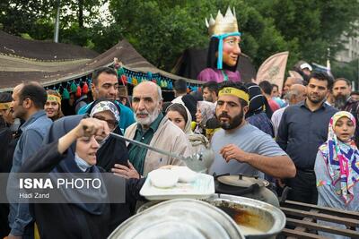 تصاویر: اجتماع ۵ کیلومتری امام رضایی‌ها در تهران