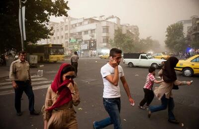 هواشناسی: وقوع گردوخاک و وزش باد شدید در تهران طی روزهای آینده