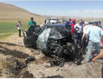 تصادف هولناک و جانباختن ۸ نفر در جاده حمیل به ایلام