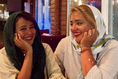معاشرت صمیمانه الناز حبیبی و نرگس محمدی، بازیگران سینما و‌ تئاتر