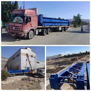 اولین محموله ستون‌های سالن ریخته‌گری فوق سنگین به مجتمع صنعتی اسفراین رسید