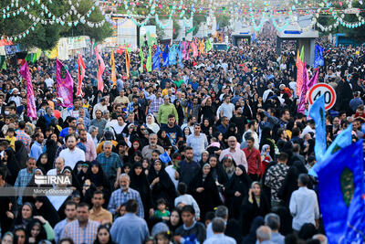 حضور بیش از یک و نیم میلیون نفر در جشن بزرگ امام رضایی‌ها