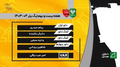 کارشناسی داوری بازی خیبر - پرسپولیس