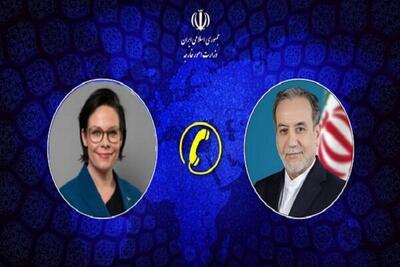 گفتگوی تلفنی وزرای خارجه جمهوری اسلامی ایران و سوئد