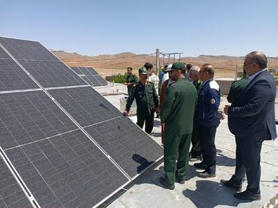 بهره‌برداری از ۱۲ نیروگاه خورشیدی حمایتی در آشتیان